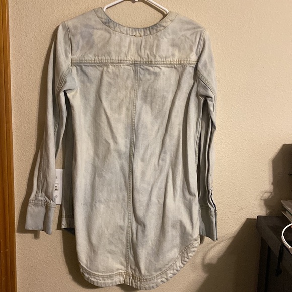 Free People jean tunic size XS - Picture 6 of 6